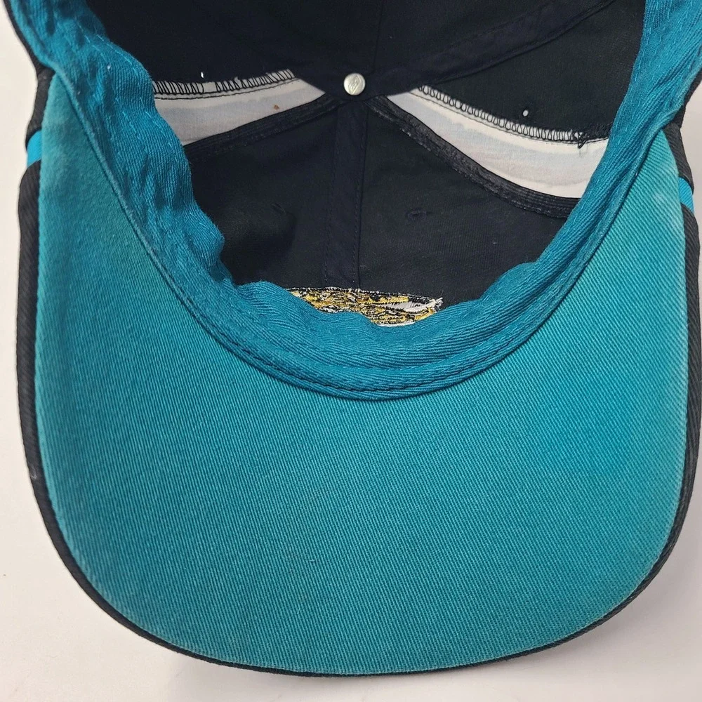 Jacksonville Jaguars Hat Adjustable Reebok Black Blue NFL‎ Football Casual Men